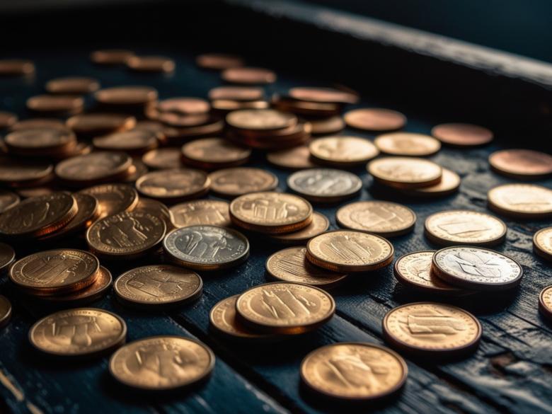 Free stock image of Gold Coins Money Background created by Jhon Edison - PhotoGraphy