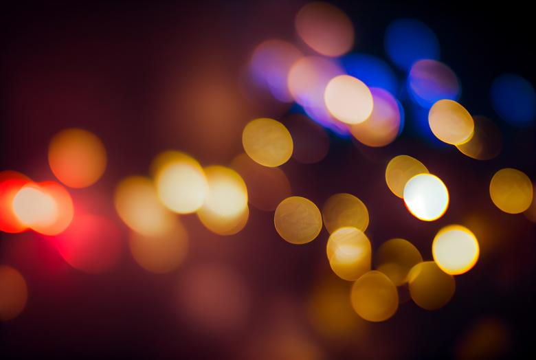 Free stock image of Bokeh Christmas Lights created by HD Wallpapers