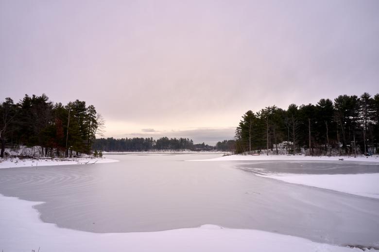 Free stock image of Frozen pond landscape created by JJ Sky