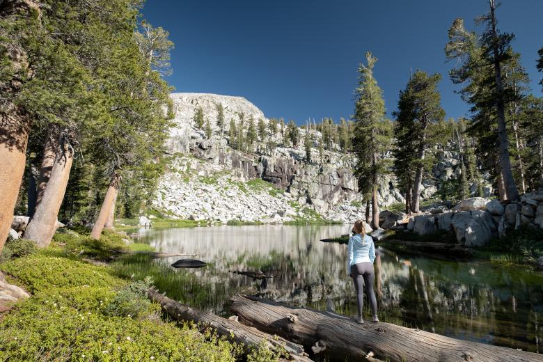 Free stock image of Woman hiking created by Matt Bango