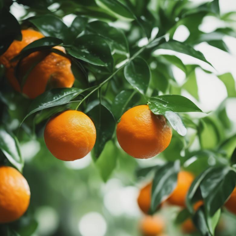 Free stock image of Fresh Orange With Green Leaves created by StayWeird