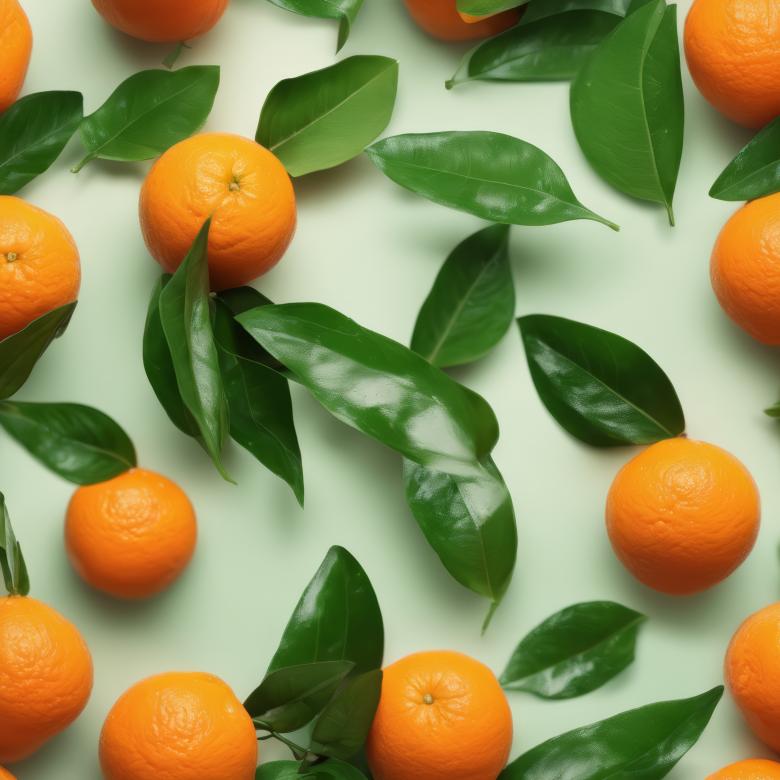 Free stock image of Fresh Orange With Green Leaves created by StayWeird