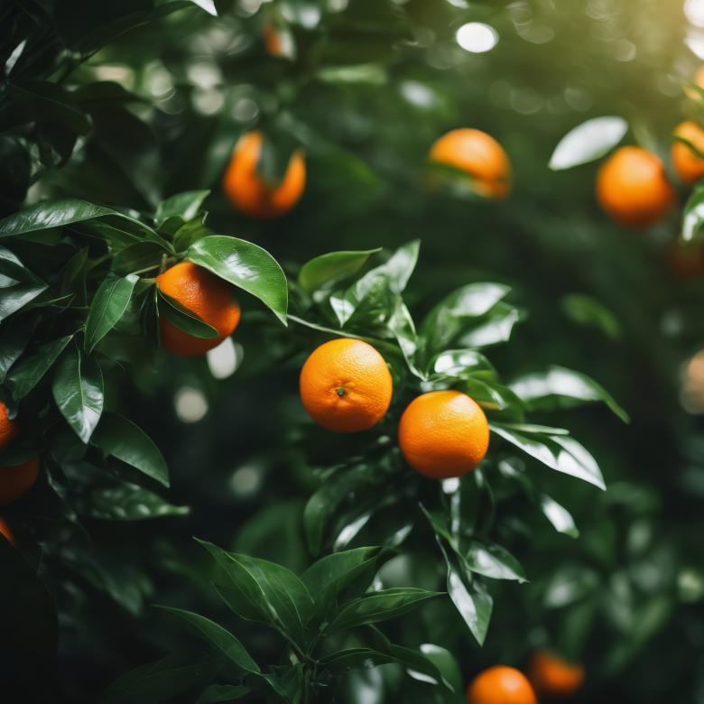 Free stock image of Fresh Orange With Green Leaves created by StayWeird