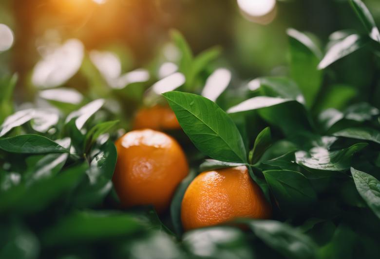 Free stock image of Fresh Orange With Green Leaves created by StayWeird