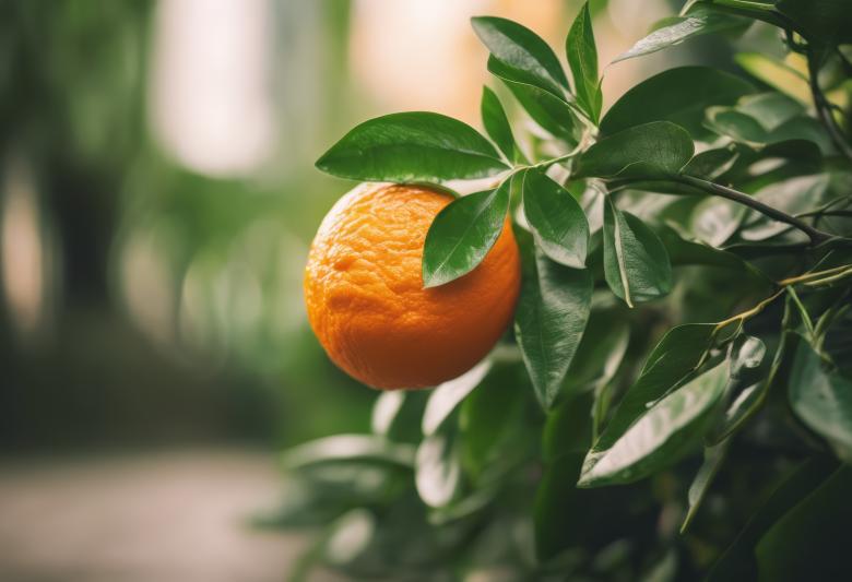 Free stock image of Fresh Orange With Green Leaves created by StayWeird