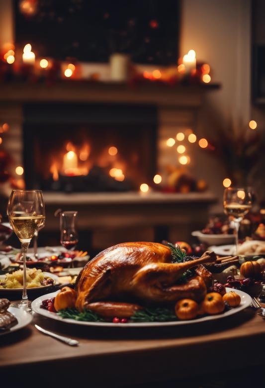 Free stock image of Thanksgiving Dinner Celebration created by StayWeird
