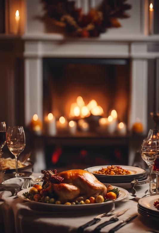 Free stock image of Thanksgiving Dinner  created by StayWeird