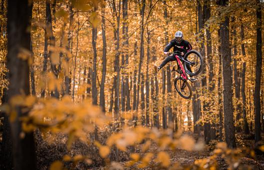 Bicycle jump - Free Stock Photo