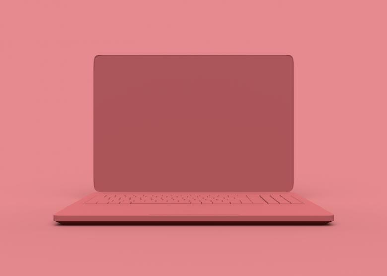 Free stock image of Blank laptop computer created by HD Wallpapers