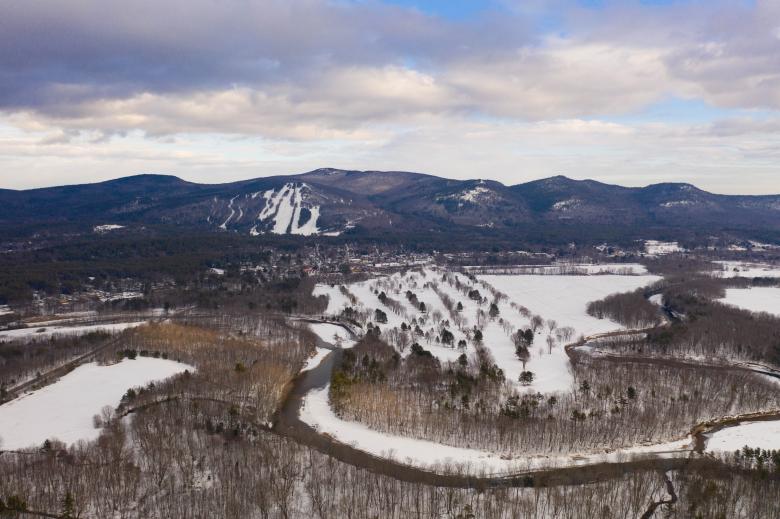 Free stock image of Winter aerial landscape created by JJ Sky