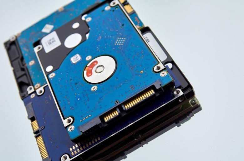 Free stock image of Computer hard drives created by Lenharth Systems
