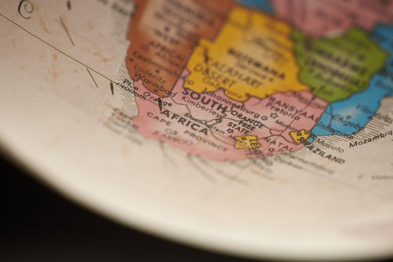 Free stock image of South Africa Map created by World Maps