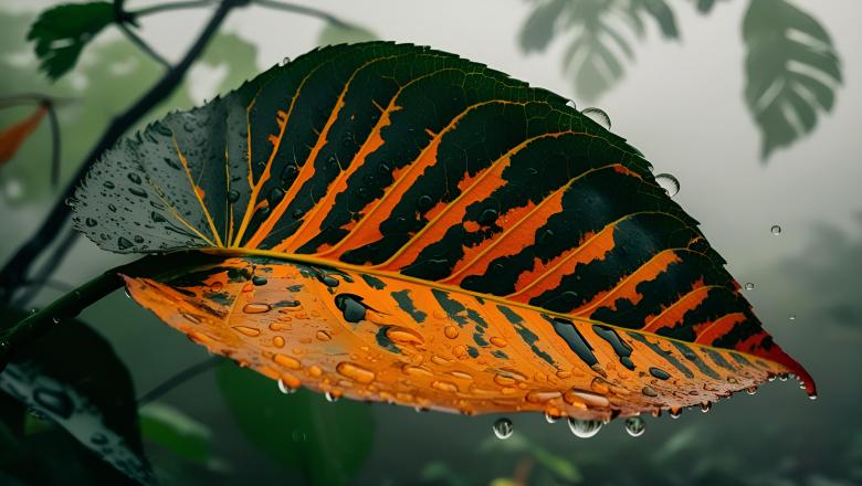 Free stock image of Water Droplets on a  Leaf created by Infinity Focus