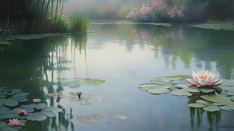 Free stock image of Waterlilies created by Infinity Focus