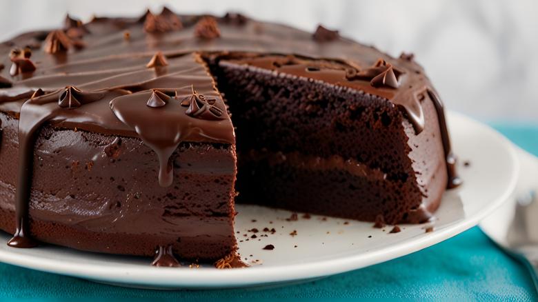 Free stock image of Frosted Chocolate Cake created by Infinity Focus