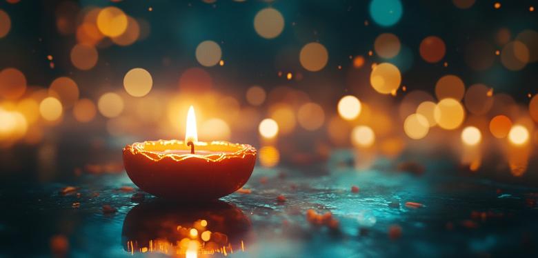 Free stock image of Diwali Lights and Candles created by Rizwana Khan