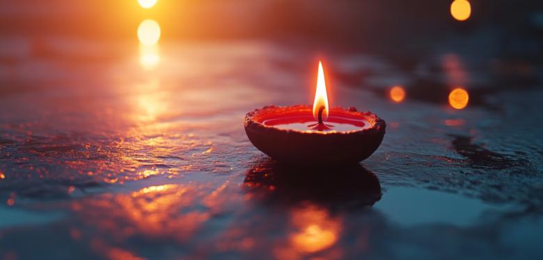Free stock image of Diwali Night Glow Design created by Rizwana Khan