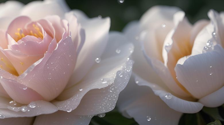 Free stock image of Dew-Kissed Flower created by Infinity Focus