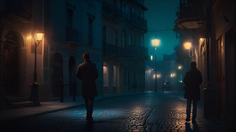Free stock image of Dark night city street created by Infinity Focus