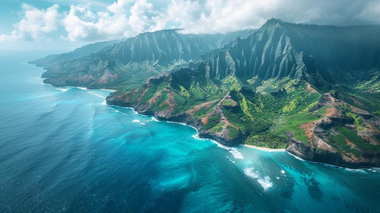 Free stock image of Coastal Aerial created by Rizwana Khan