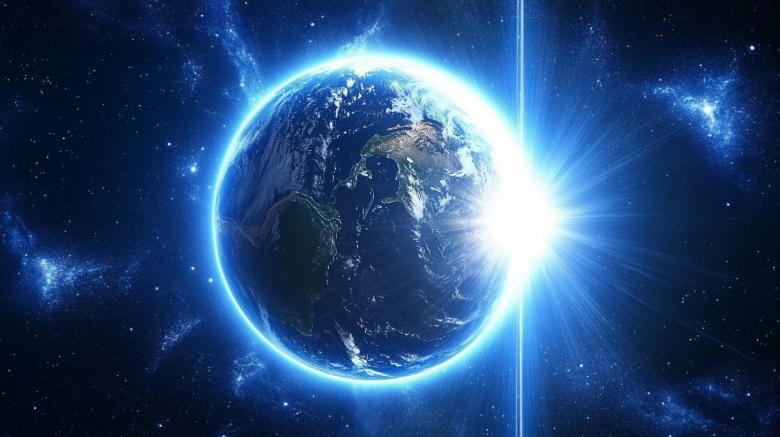 Free stock image of Earth From Space Background created by Rizwana Khan