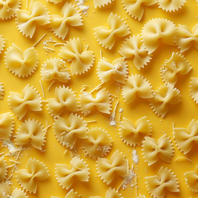 Free stock image of Italian Bowtie Pasta created by Rizwana Khan