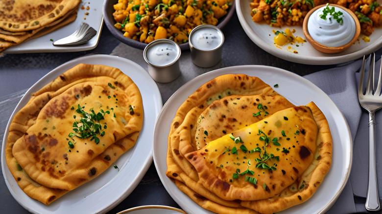 Free stock image of Luxurious Keema Paratha Dining Experience created by Infinity Focus