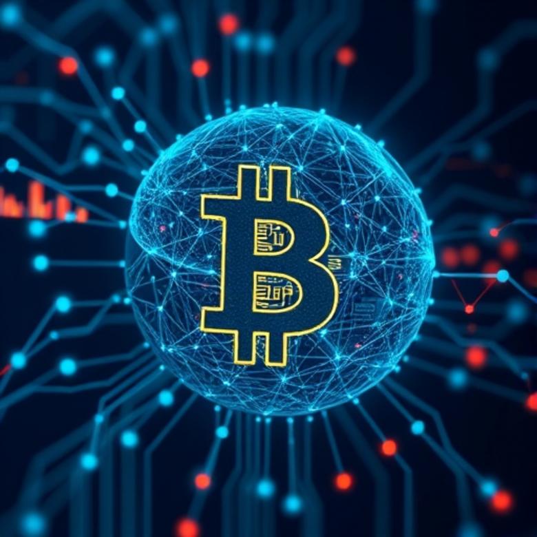 Free stock image of Machine learning AI analyzing complex crypto market patterns created by William David 