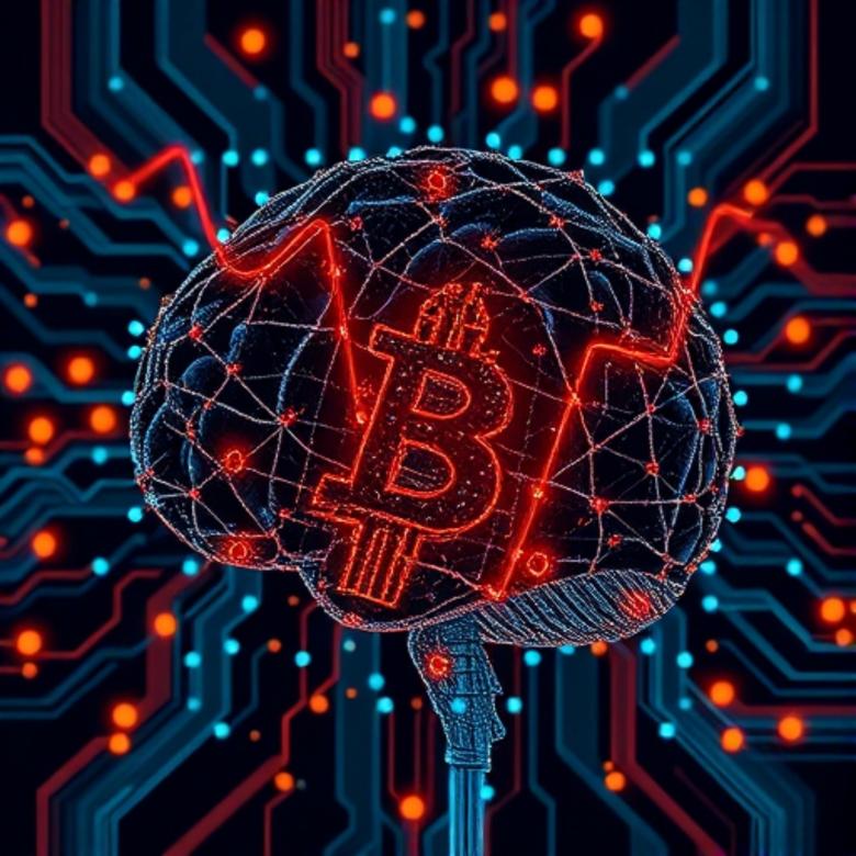 Free stock image of Machine learning AI analyzing complex crypto market patterns created by William David 