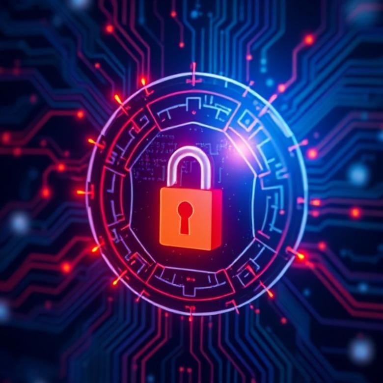 Free stock image of AI cybersecurity defense system blocking a crypto wallet breach created by Adedokun Joel