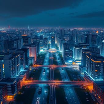Ethereum-powered smart city with blockchain nodes as energy sources