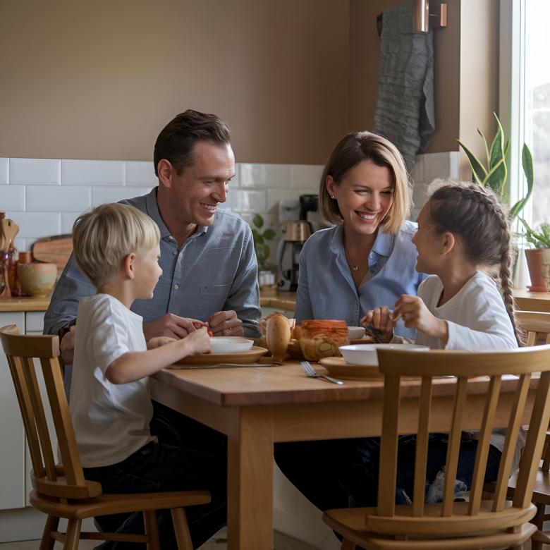 Free stock image of Family eating at the table  created by Gyovanna Campagna