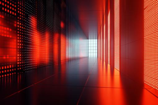 Futuristic Energy Flow Background