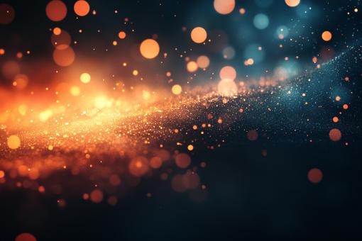 Stylish Light-Filled Path Background