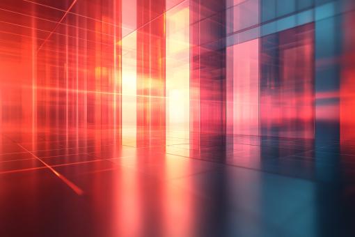 Dynamic Reflective Tunnel Background