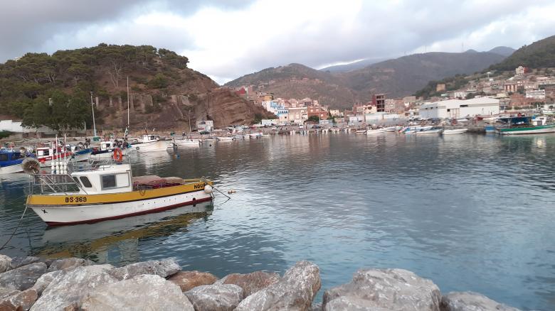 Free stock image of Coastal Harbor Tranquility created by BENSLIMANE MOHAMMED