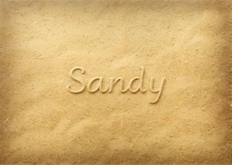 Free stock image of Textured Sandy Background with Imprinted Word Sandy  created by Sohel Tanwar 