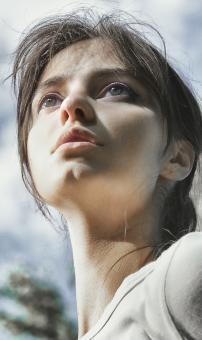portrait, girl